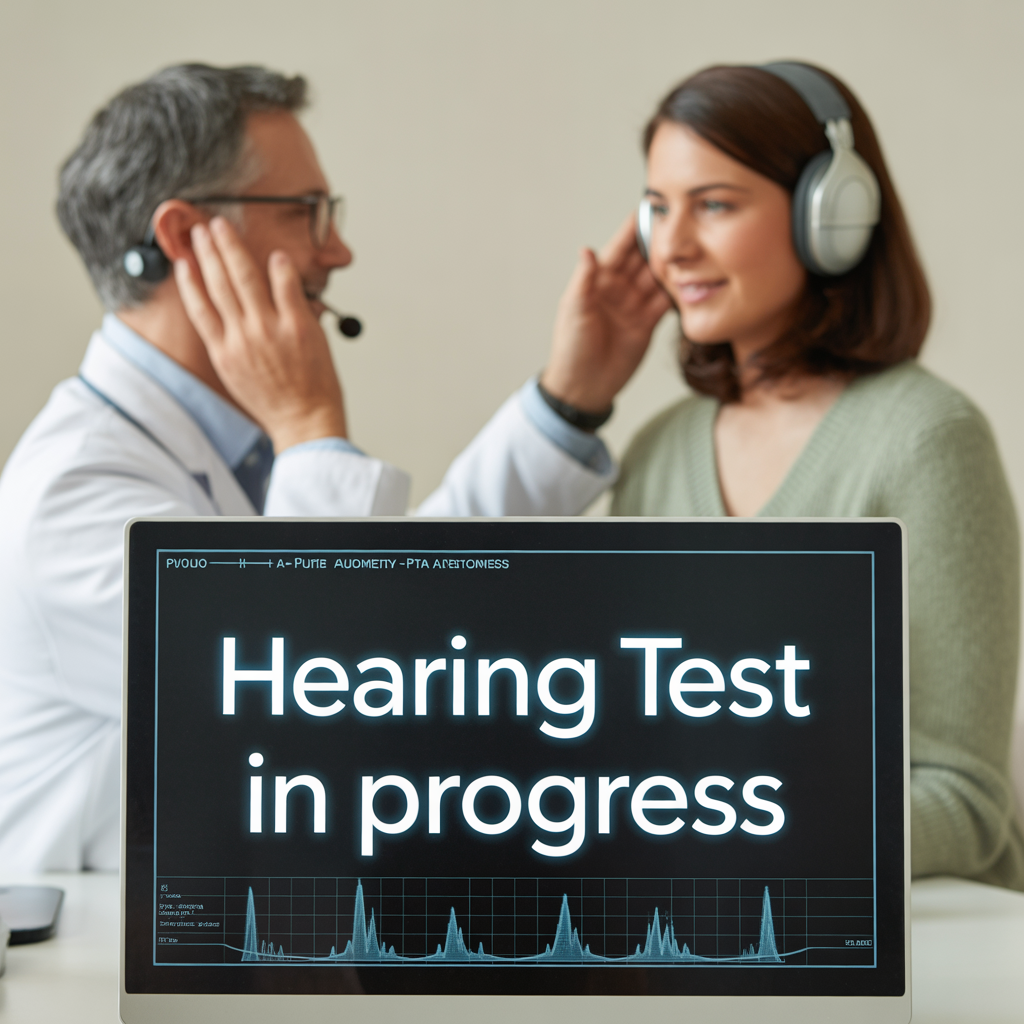 Hearing Test-Pure tone audiometry-PTA